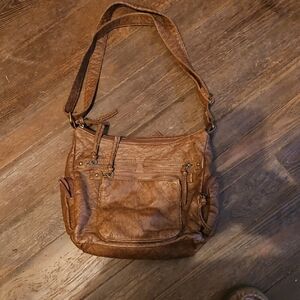 Bueno Brown Crossbody Bag